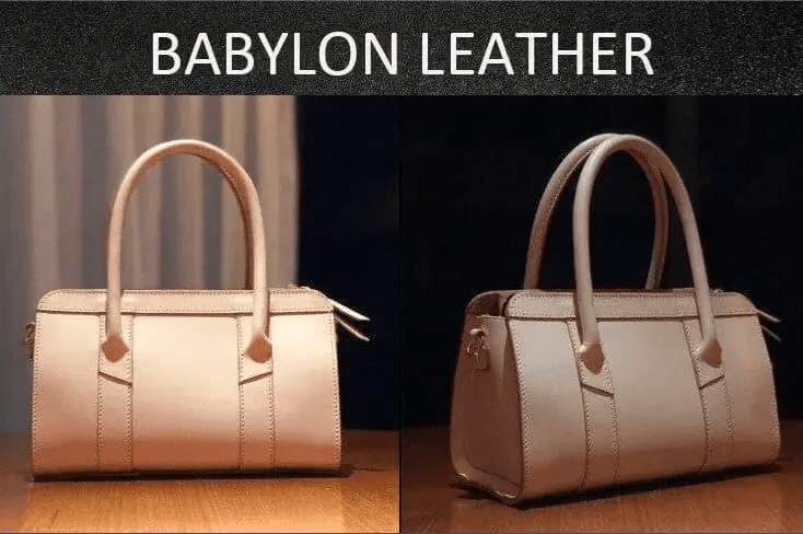 Free Boston Bag Pattern (PDF) — A Simple Project to Start Your Leathercraft Journey - Babylon Leather