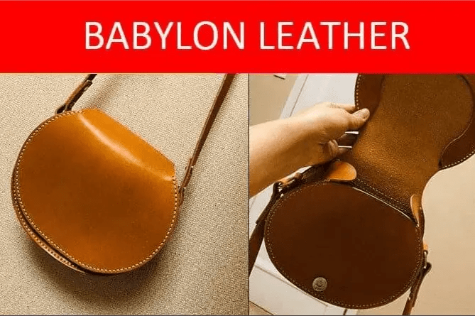 Free Leather Saddle Bag Pattern (PDF) — Download & Start Crafting - Babylon Leather