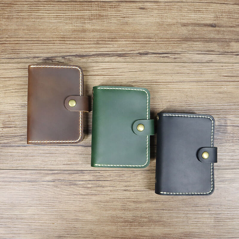 Card Holder Belt Hook Crazy Horse Leather DIY Kit – Babylon Leather