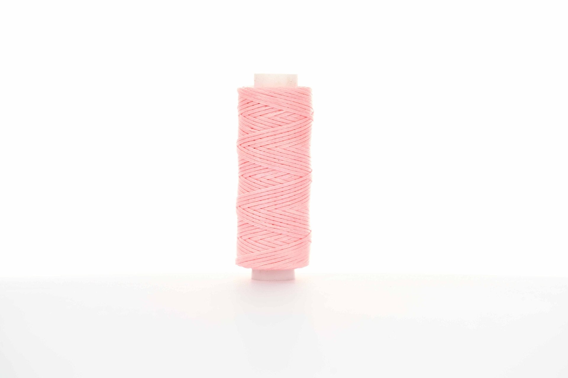 0.8mm Flat Waxed Thread for Leathercraft Hand Stitching - Babylon Leather - Babylon LeatherBabylon LeatherPP32-Pink-12m