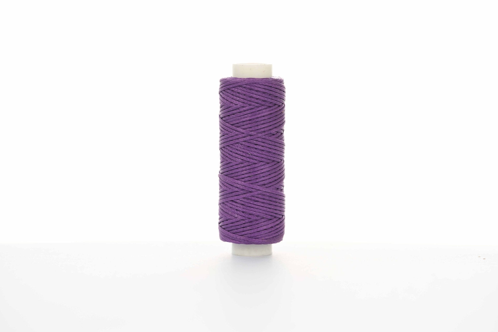 0.8mm Flat Waxed Thread for Leathercraft Hand Stitching - Babylon Leather - Babylon LeatherBabylon LeatherPP32-Purple-12m