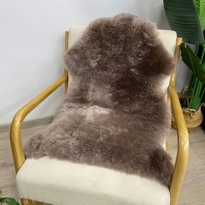 Large Australian Sheepskin Seat Cushion - Babylon Leather