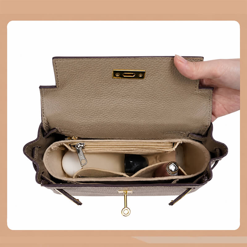 Non-Woven Bag Insert Organizer for Kelly 25/28/32-Style Bags