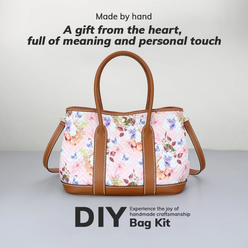 DIY Customizable Panel Garden Party Tote Bag Kit – Babylon Leather