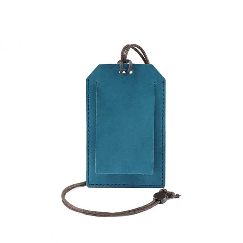 Leather Lanyard ID Badge Holder – Babylon Leather