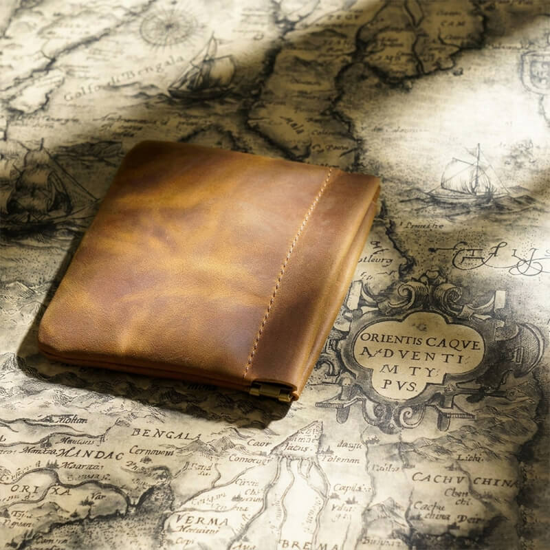 Women's Mini Cosmetic Coin Pouch – Babylon Leather