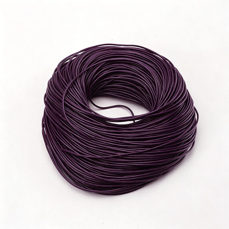 Cowhide Leather Round Cord 2mm Width 5m Roll Multi-Color – Babylon Leather