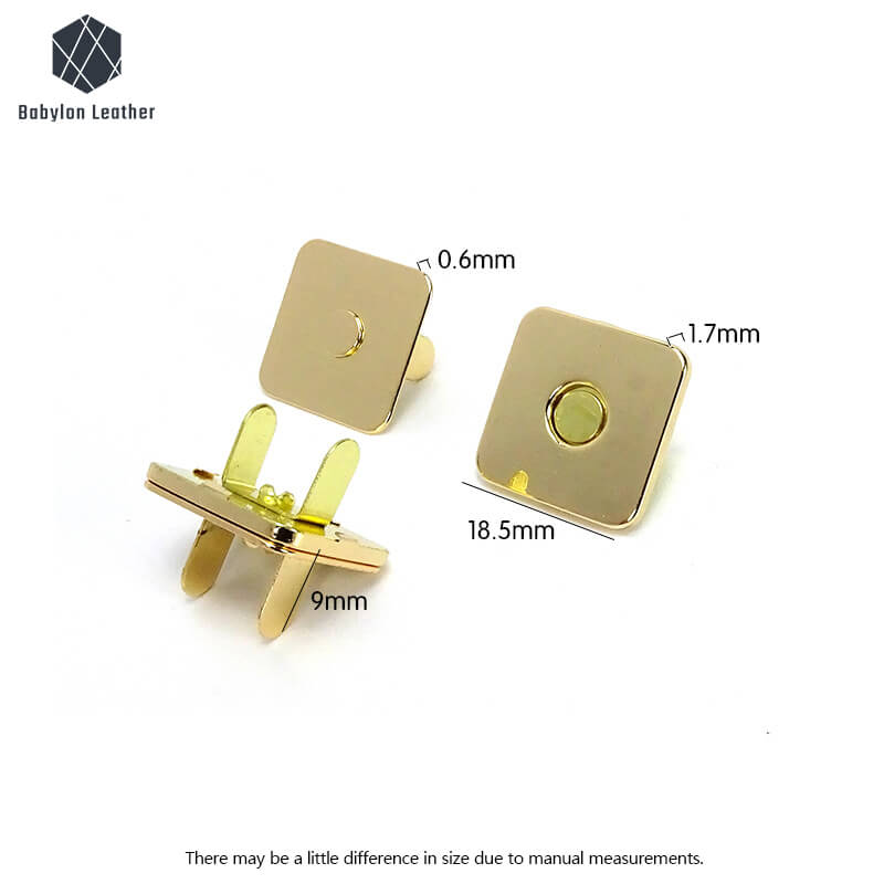 Square Ultra-thin Magnetically Operated Lock