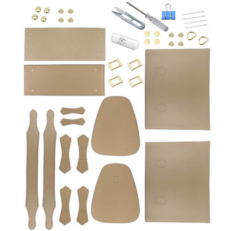 Große Boston-Style-Ledertasche – DIY-Set von Babylon Leather
