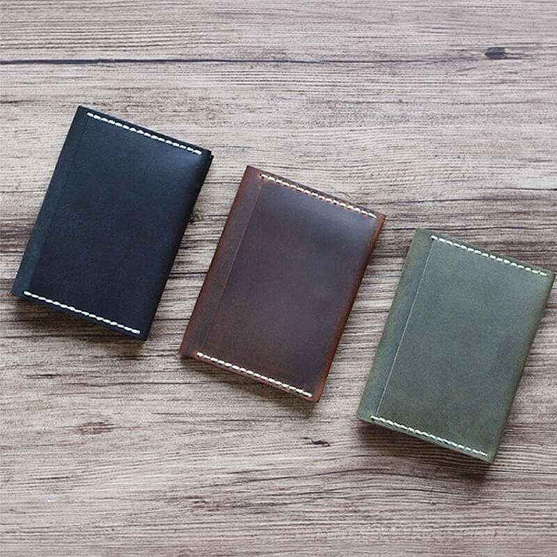 Multi-Slot Card Case Crazy Horse Leather DIY Kit – Babylon Leather
