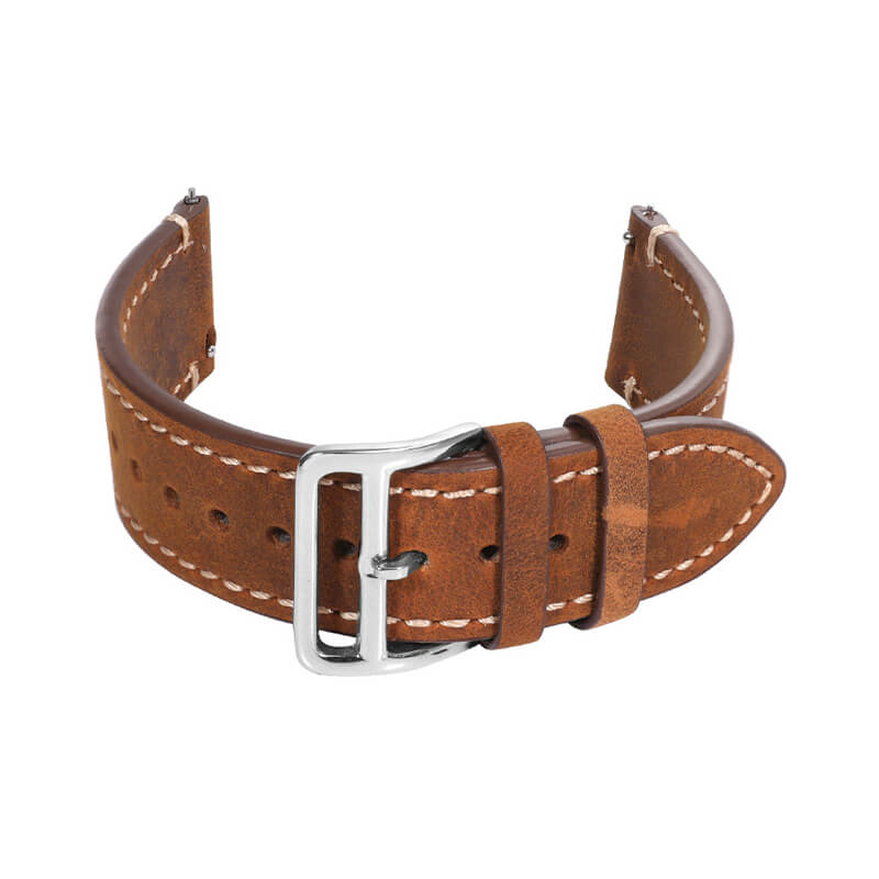 Crazy Horse Leather Smartwatch Strap for Apple Watch, Samsung Gear S3 and Huawei Watches – Babylon Leather