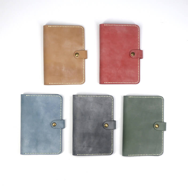 Passport Holder Ticket Case Fog Wax Leather DIY Kit – Babylon Leather