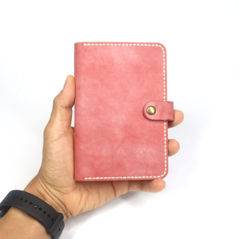 Passport Holder Ticket Case Fog Wax Leather DIY Kit – Babylon Leather