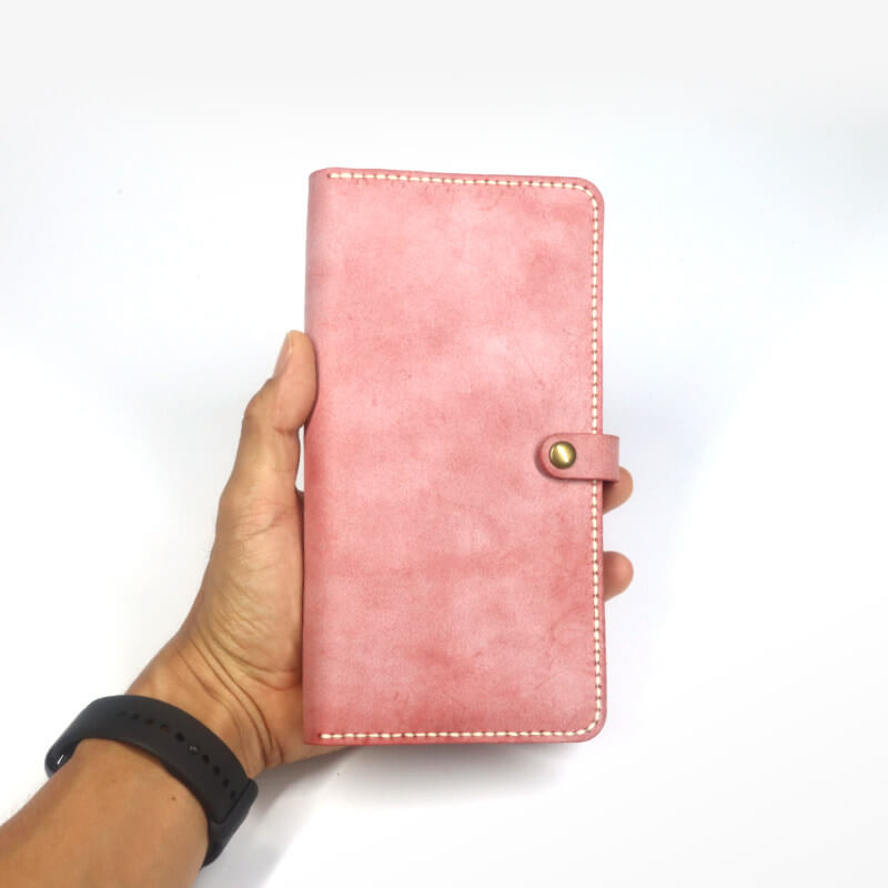 Travel Passport Wallet Fog Wax Leather DIY Kit – Babylon Leather