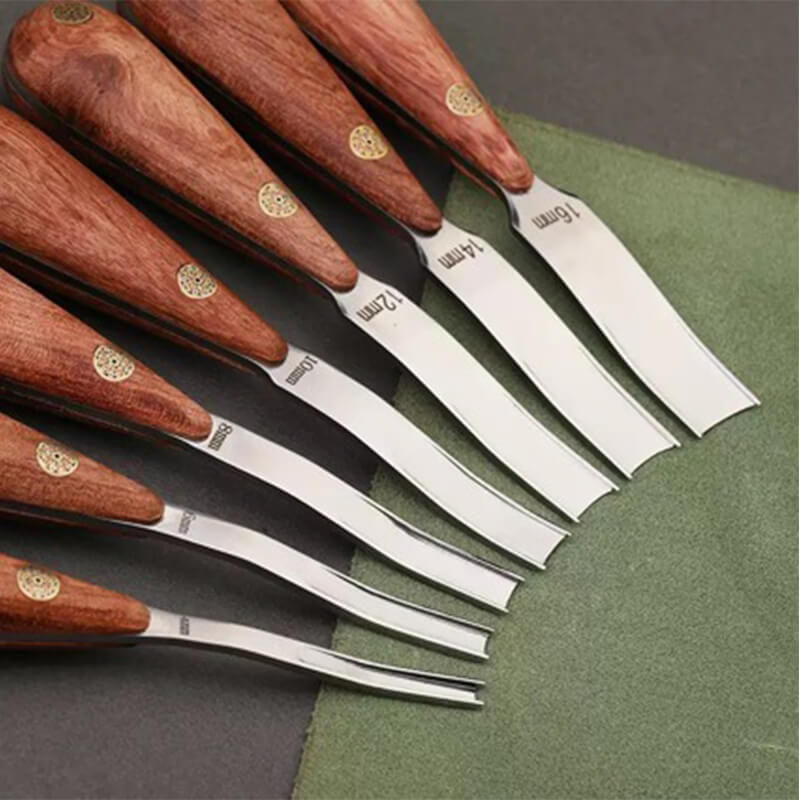 French Wide Skiving Groover Pear Wood Handle – Babylon Leather