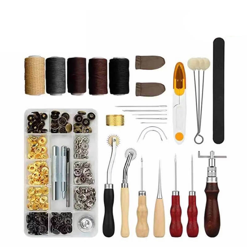 28-Piece Leather Craft Sewing Tool Set Large Case – Babylon Leather - Babylon LeatherBabylon LeatherXH71-Sets(28pcs)