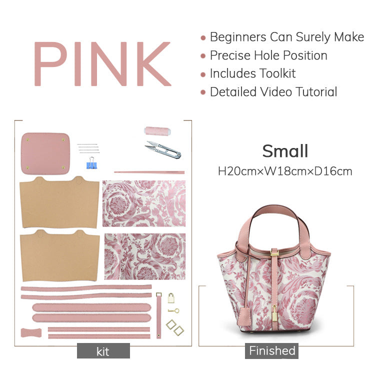 DIY-Set für individuell gestaltbare Picotin-Taschen mit Panels – Babylon Leather