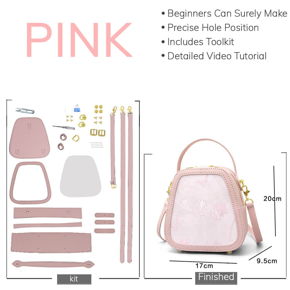 Customizable Fabric Panel Convertible Backpack DIY Kit – Babylon Leather