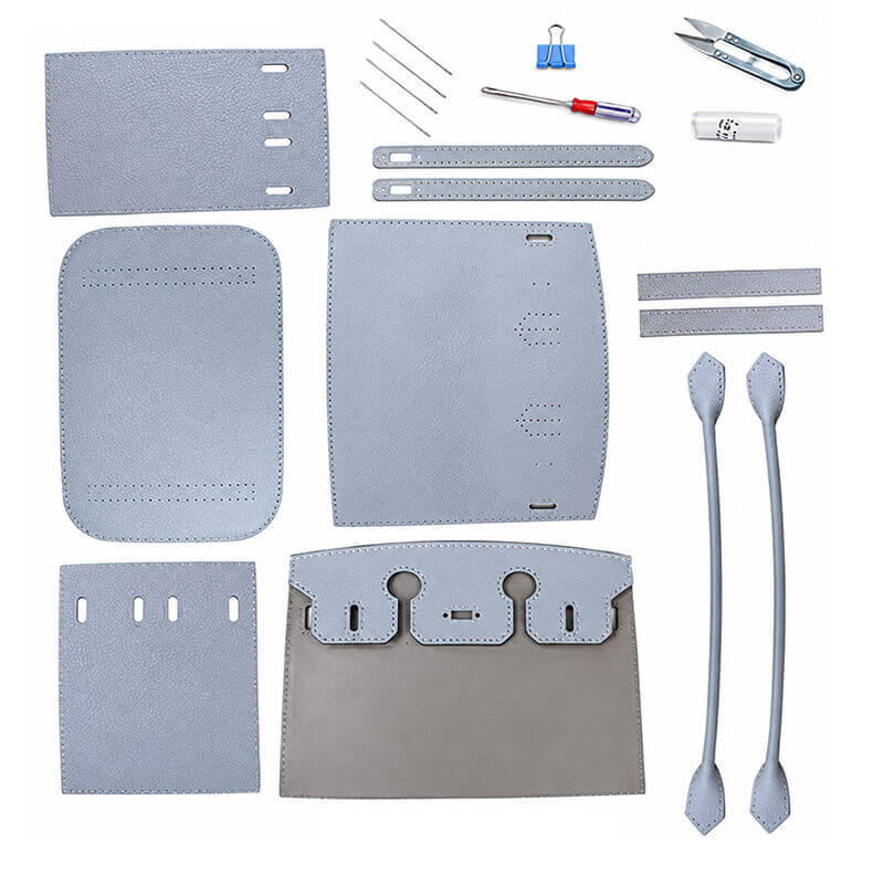 Birkin-Style Leather Tote Bag DIY Kit – Babylon Leather