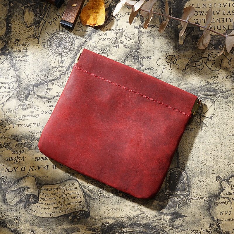 Women's Mini Cosmetic Coin Pouch – Babylon Leather