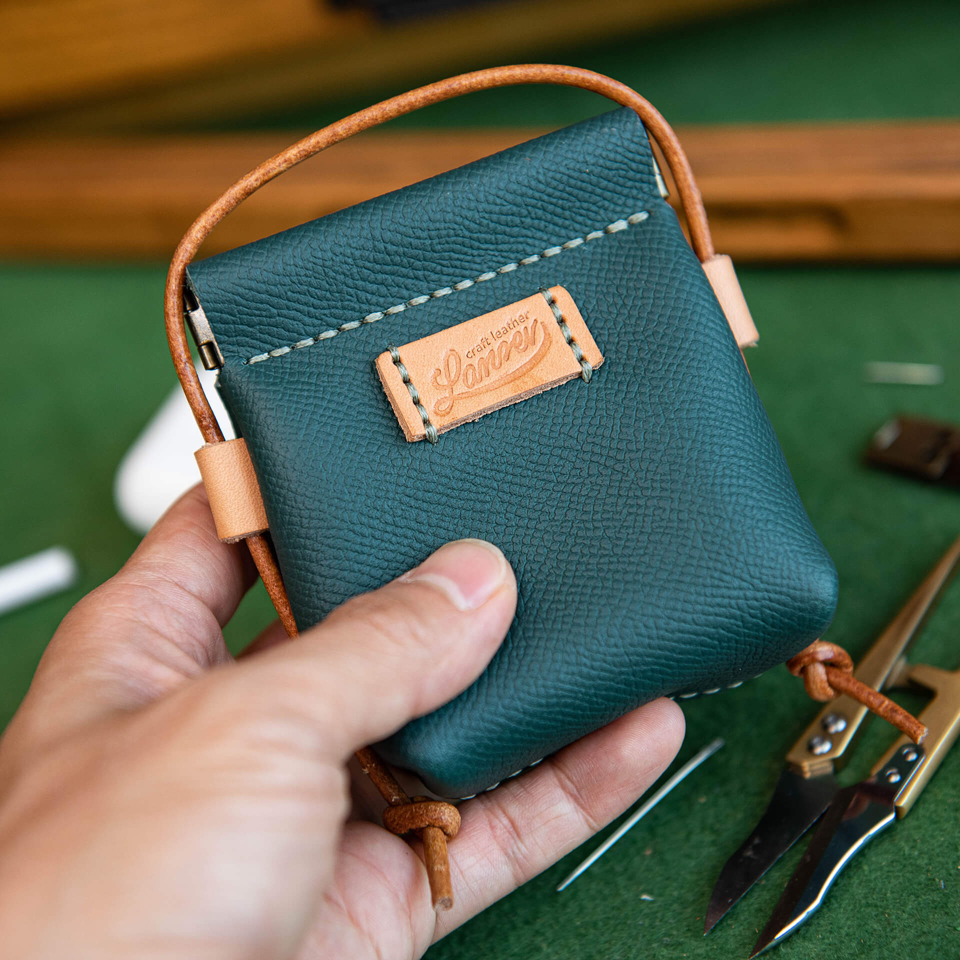 Leather Coin Purse Wallet DIY Kit – Babylon Leathe