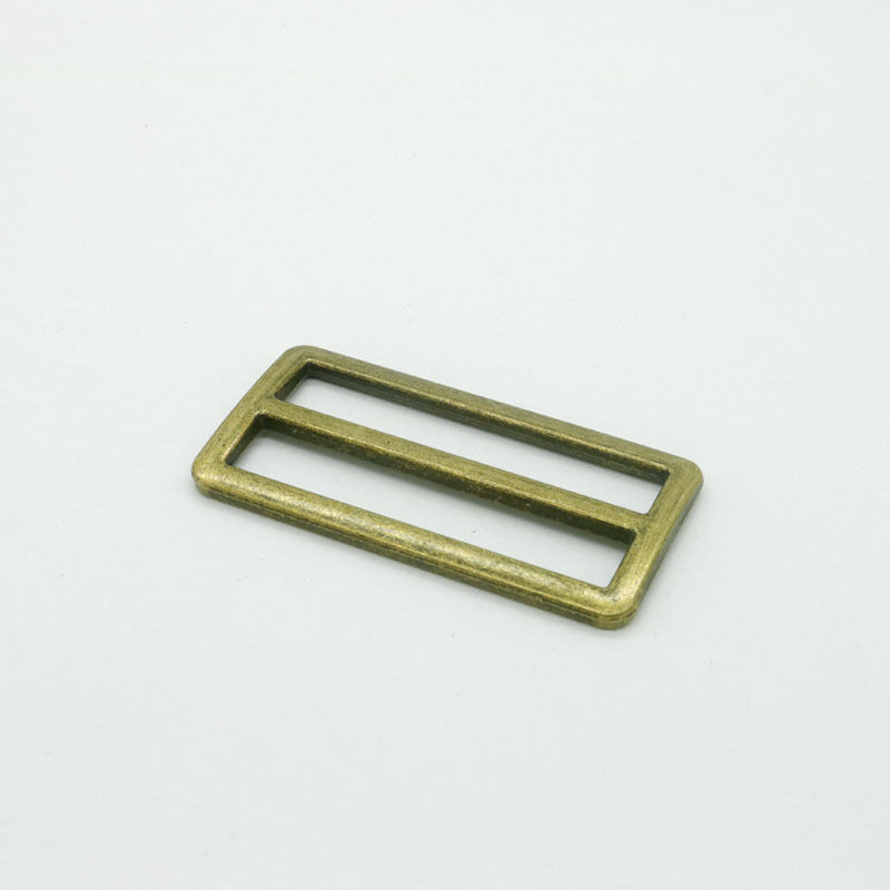 Rectangular Strap Slide Buckle - Babylon Leather