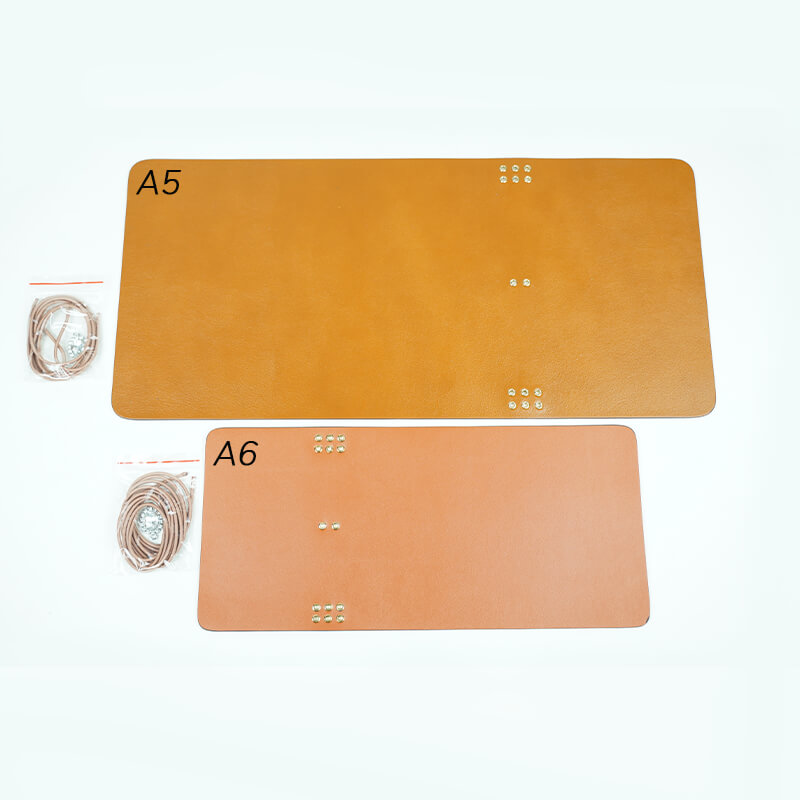 Top Grain Leather Journal Cover DIY Kit A5 and A6 – Babylon Leather
