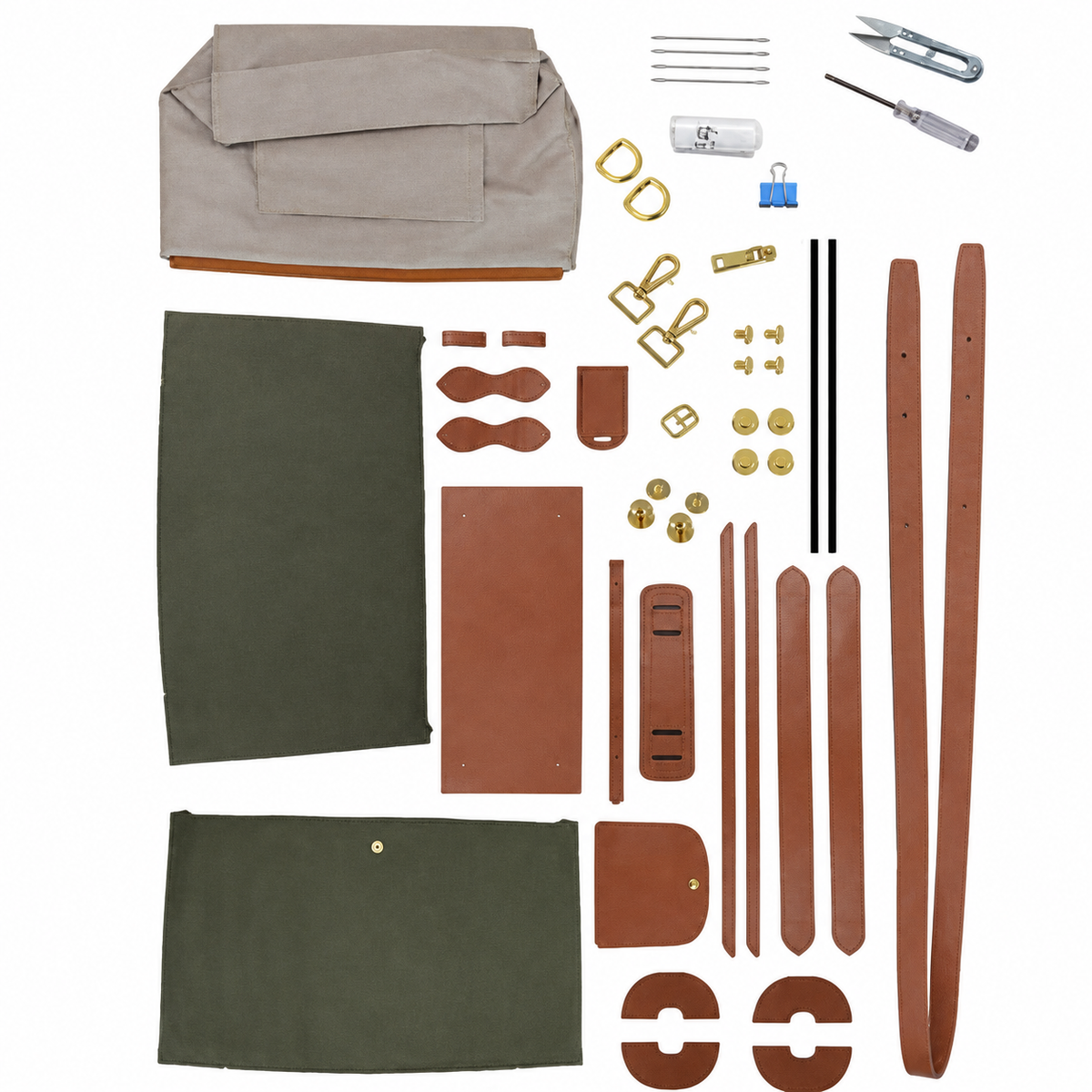 Large Le Pliage Travel Bag DIY Sewing Kit – Babylon Leather