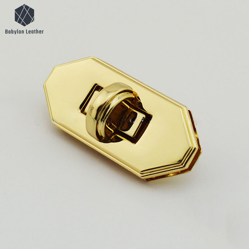 Rhombic Shaped Bag Closure Clasp Twist Lock(1 PACK)