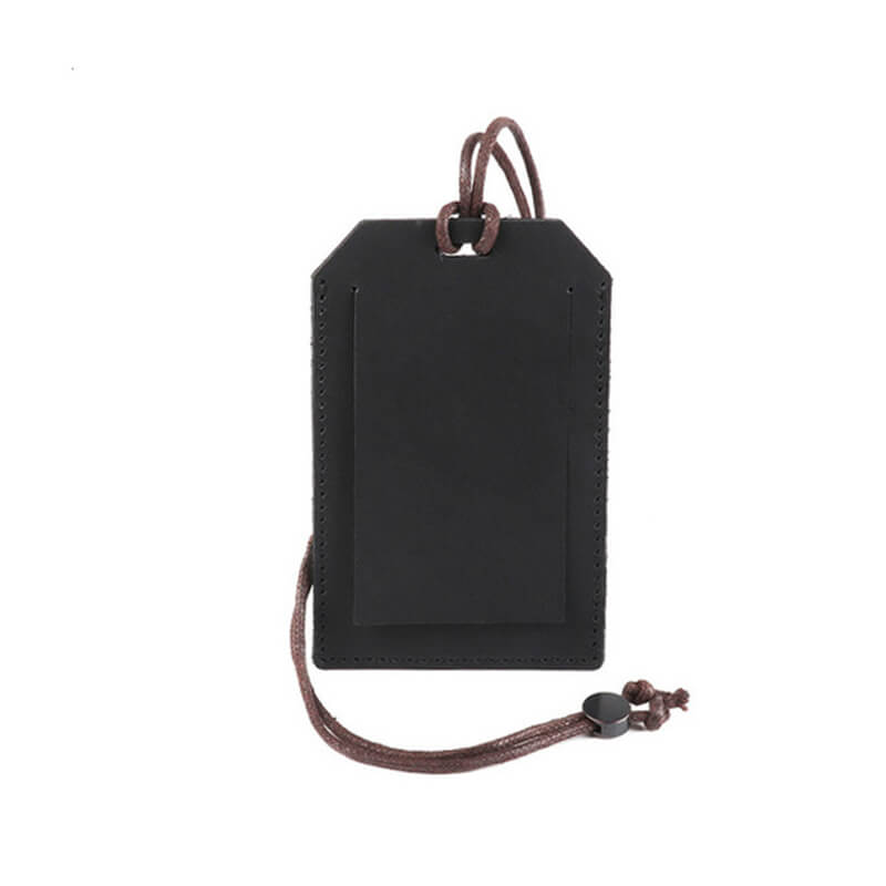 Leather Lanyard ID Badge Holder – Babylon Leather