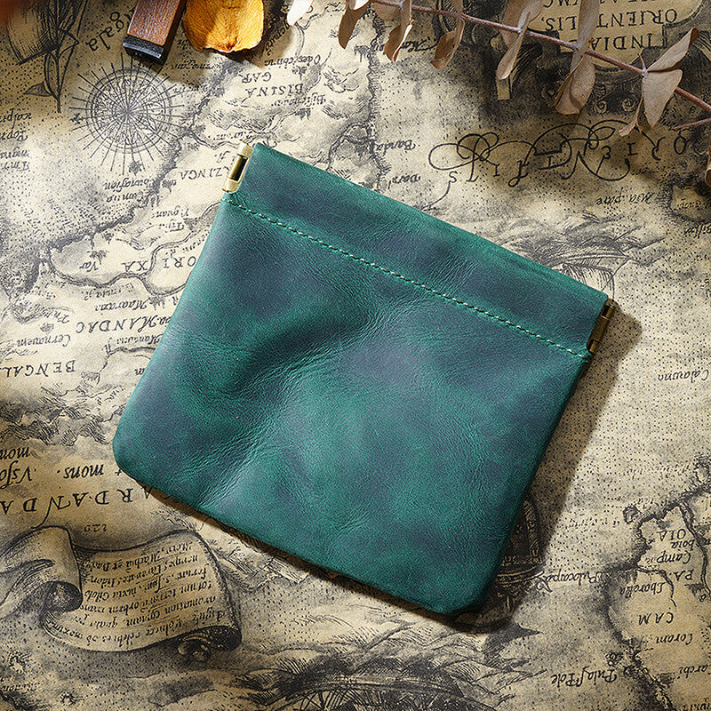 Women's Mini Cosmetic Coin Pouch – Babylon Leather