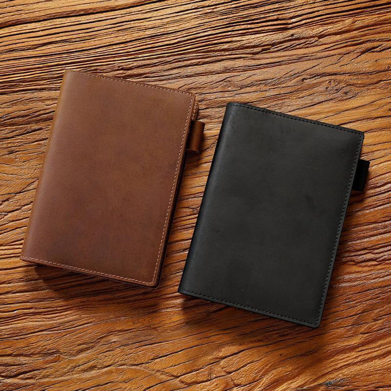 Crazy Horse Leather Notebook Cover A5 and A6 – Babylon Leather