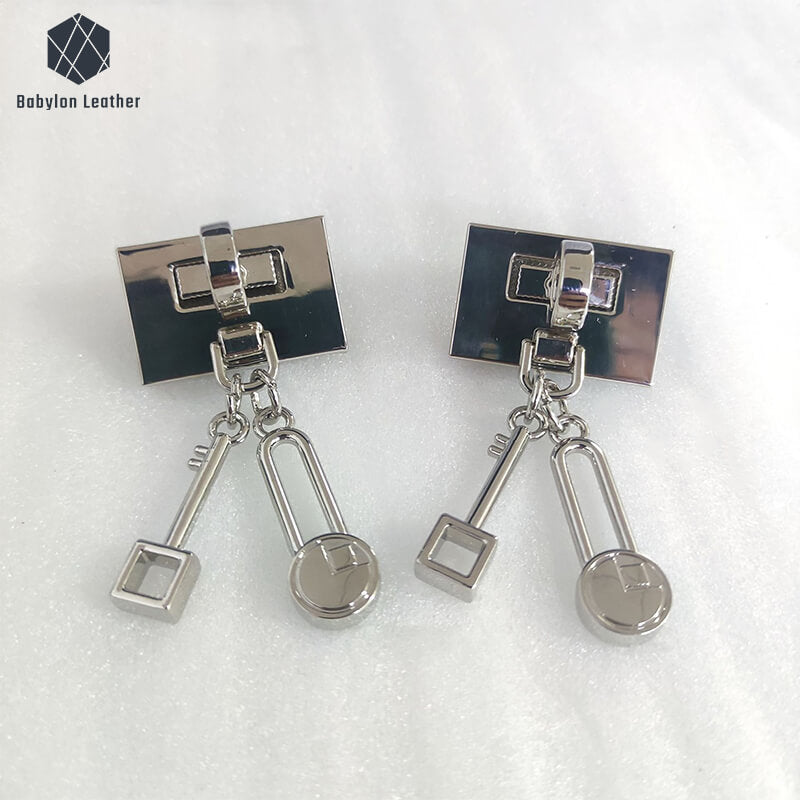 Lock Clasp with Pendant Purse Lock Twist Lock