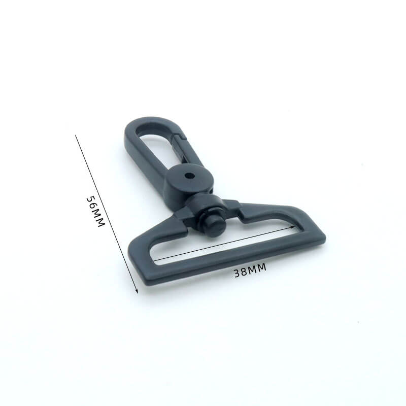 Wide Eye Swivel Snap Hook - Babylon Leather