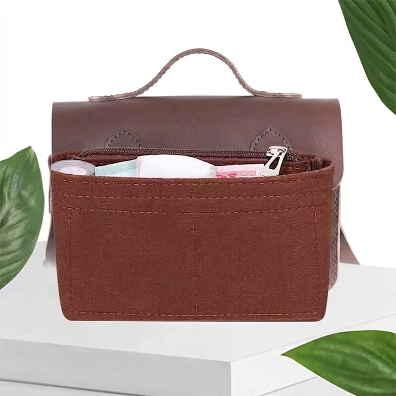 Fabric Bag Insert Organizer Set for LV Multi Pochette Bags L/S
