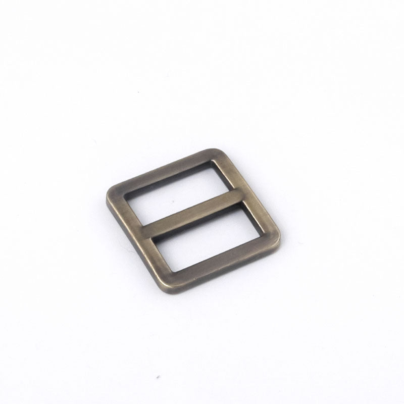 Rectangular Strap Slide Buckle - Babylon Leather