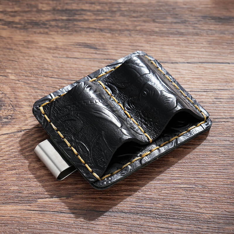 Embossed Pen Loop Traveler's Notebook – Babylon Leather