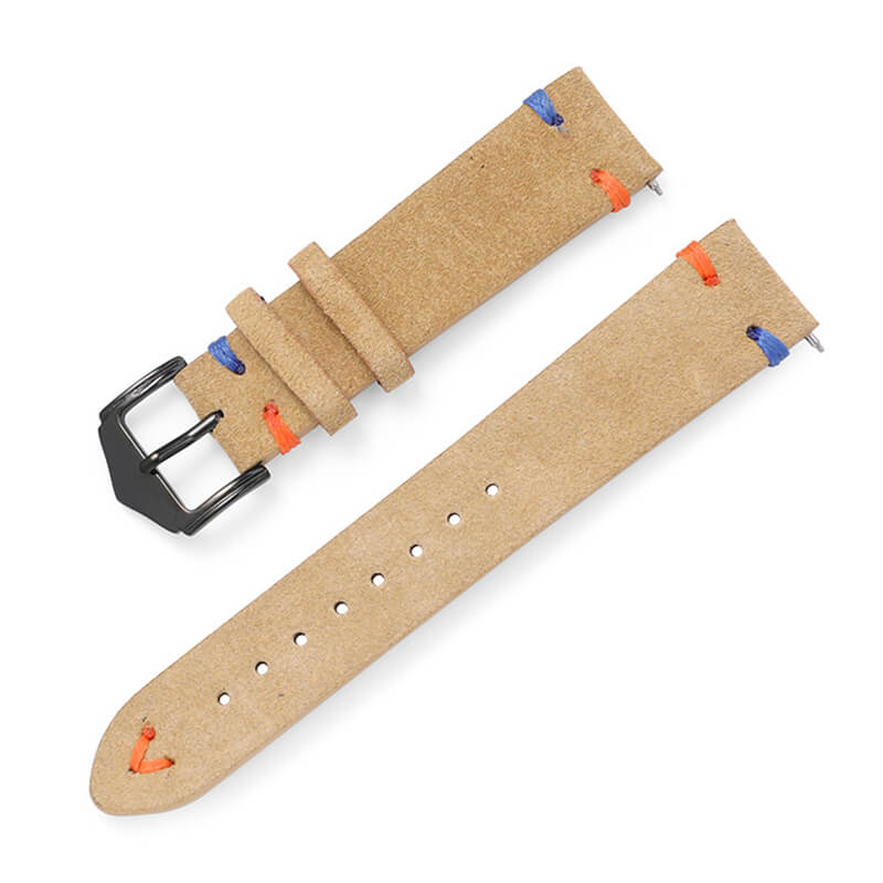 Suede Leather Quick Release Watch Strap, 20mm and 22mm – Babylon Leather