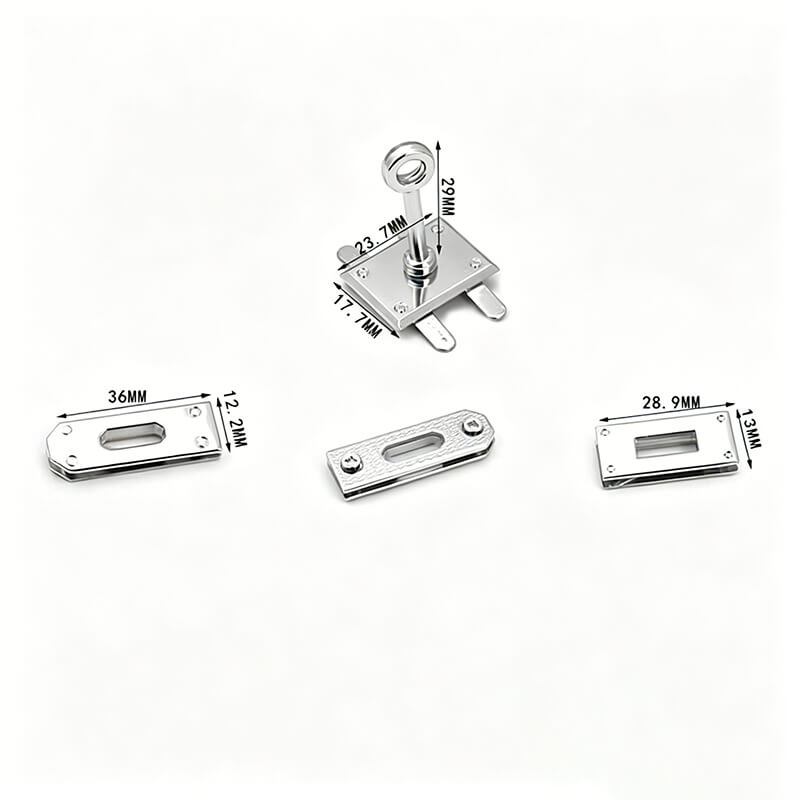 Kelly-Style Turn Lock Clasp Hardware Kit – Babylon Leather