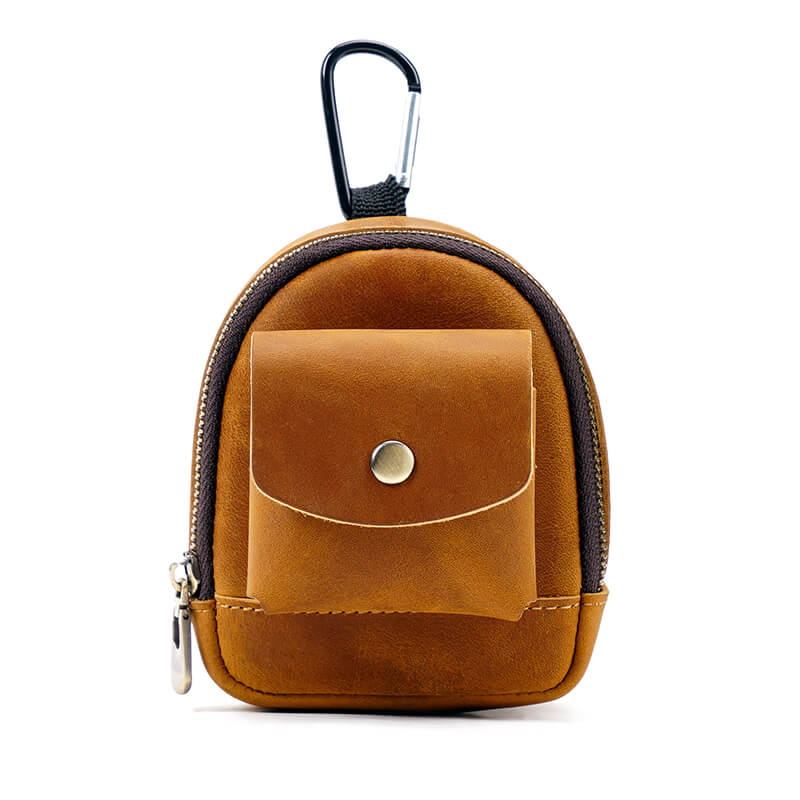 Zip Coin Pouch Outdoor Carry – Babylon Leather
