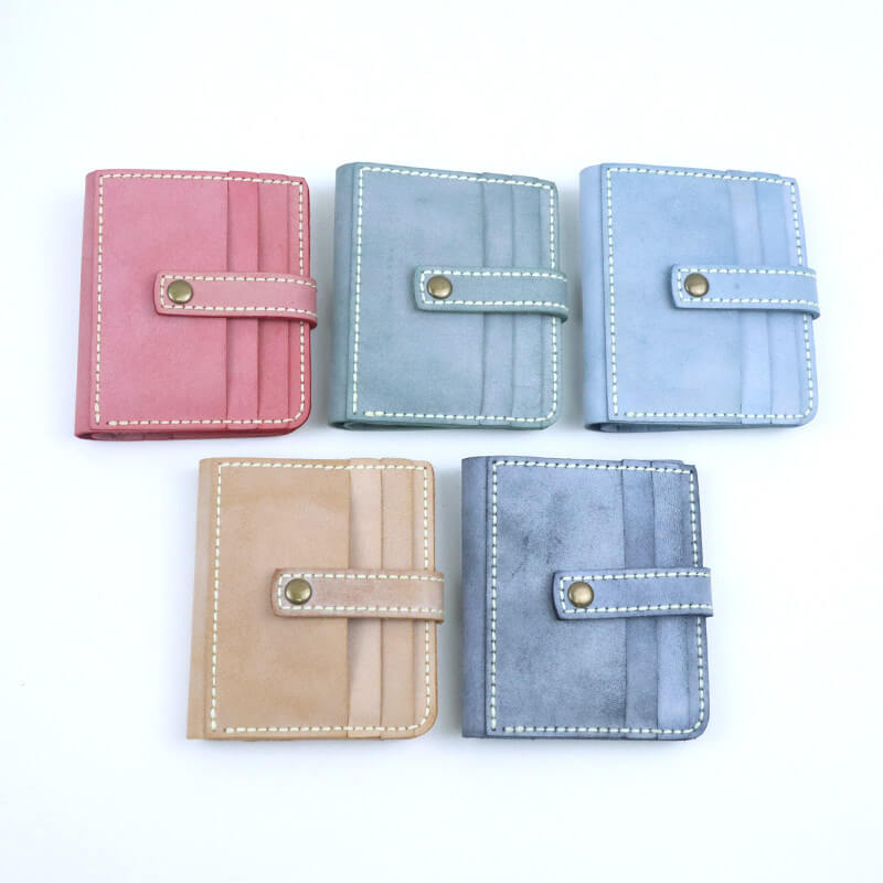 Short Buckle Wallet Fog Wax Leather DIY Kit – Babylon Leather