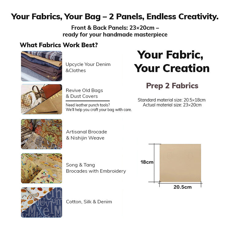 Customizable Panel Boston-Style Bag DIY Kit – Babylon Leather