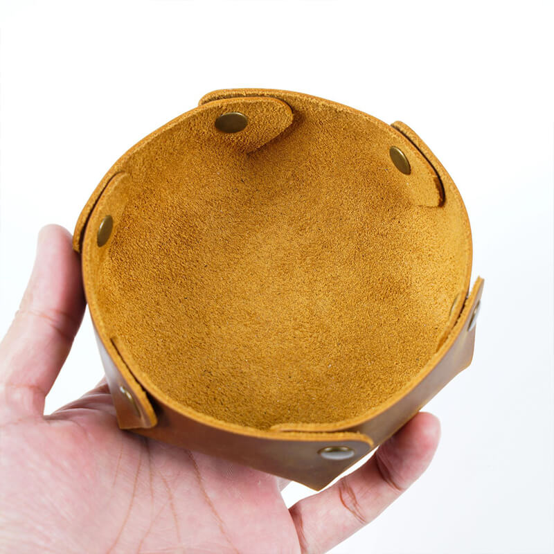 Leather Desktop Catchall Tray – Babylon Leather
