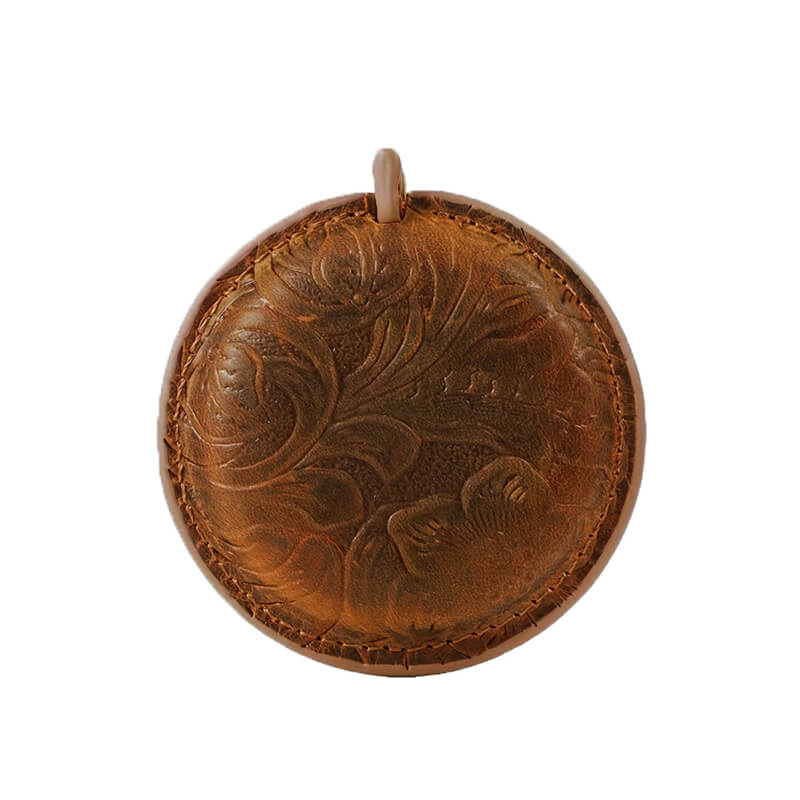 Vintage Leather Tape Measure Keychain – Babylon Leather