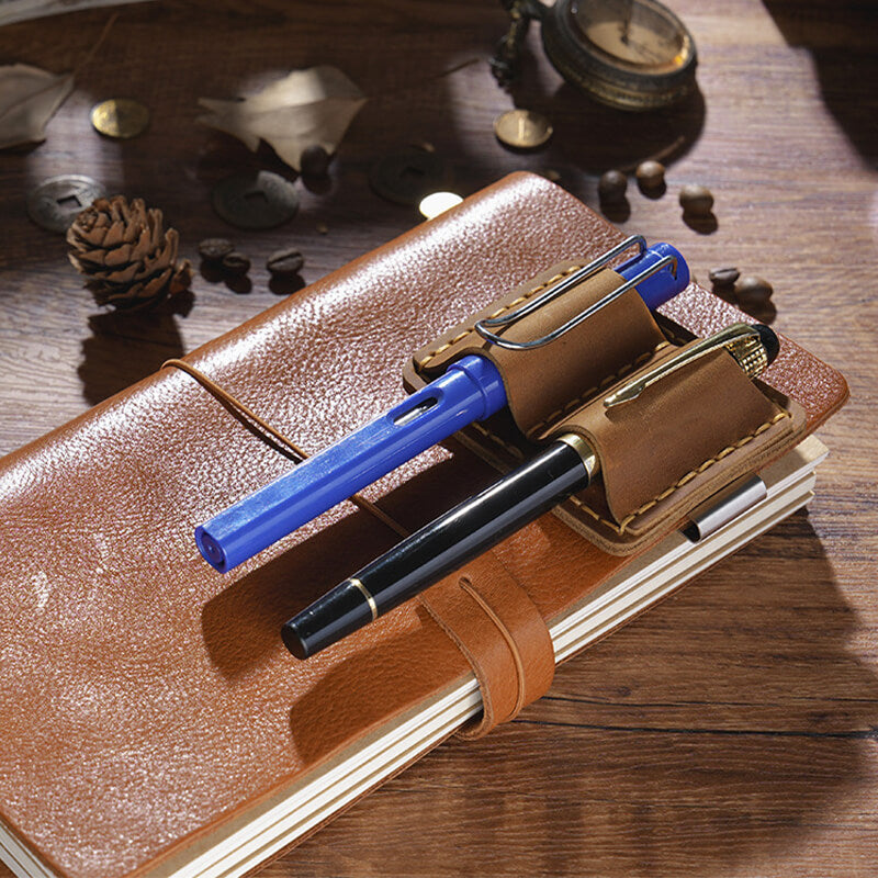 Double Pen Loop Traveler's Notebook – Babylon Leather