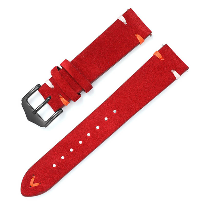 Suede Leather Quick Release Watch Strap, 20mm and 22mm – Babylon Leather