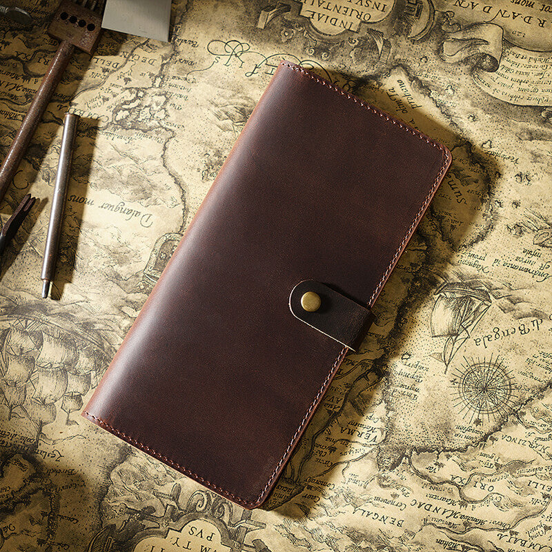 Unisex Long Clutch Wallet – Babylon Leather