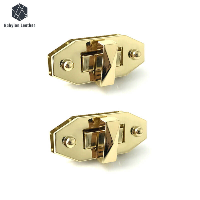 Fashion Bag Accessory Diamond Twist Lock