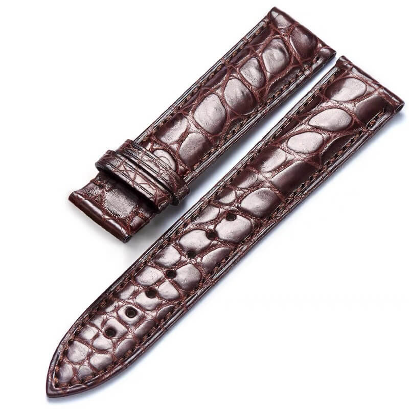 American Alligator Leather Watch Strap, 12mm to 24mm – Babylon Leather