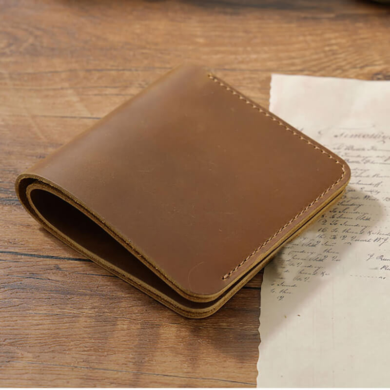 Men's Zip Short Wallet – Babylon Leather